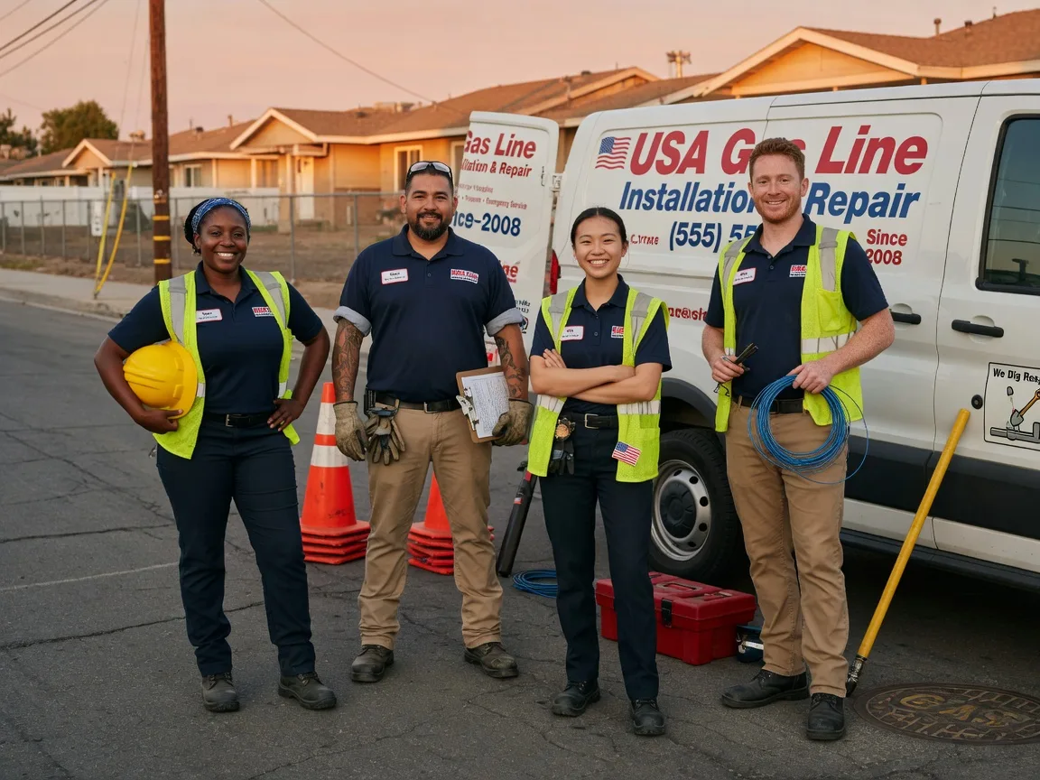 Gas Line Installation company in Monroe, IA